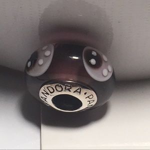 Pandora “Ladybug” Murano Glass Charm. Retired